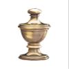 B&P Lamp Brass Finial, Antique Finish, Tap 1/4-27F view 3
