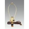 B&P Lamp Make-A-Lamp Kit with Clear Silver Cord view 2