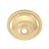 B&P Lamp Stamped Brass Bobesche, 2 3/4" Dia. view 1