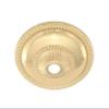 B&P Lamp Stamped Brass Bobesche, 2 3/4" Dia. view 2
