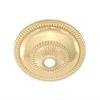 B&P Lamp Stamped Brass Bobesche, 2 3/4" Dia. view 3