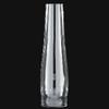 B&P Lamp 2 5/8 Inch by 13 Inch Clear Glass Chimney for Vintage and Antique Style Globes view 1