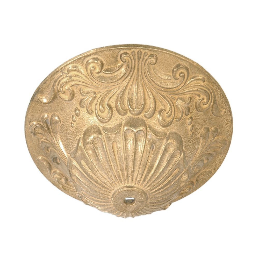 B&P Lamp Large, Cast Brass Canopy, 7 7/8" Dia., Unfinished