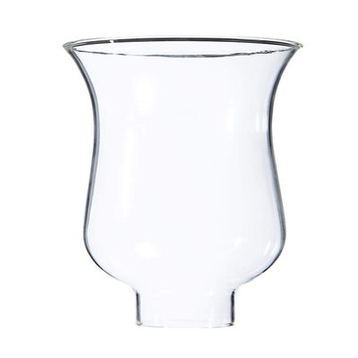 B&P Lamp 1 5/8" X 6 1/2" Clear Hurricane Shade