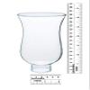 B&P Lamp 1 5/8" X 6 1/2" Clear Hurricane Shade view 3