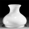 B&P Lamp 7" Opal Glass Tam-O-Shanter Style Student Lamp Shade view 4