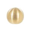 B&P Lamp 1" Diameter Brass Ball Finial, 1/4-27F, Unf view 4