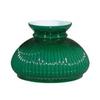 B&P Lamp Green Over White Opal Cased Glass 7 Inch Fitter Student Style Lamp Shade view 2