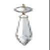B&P Lamp 3 Inch (76MM) Prism, U-Drop, Cry, Nickel Pin view 1