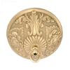 B&P Lamp Victorian Cast Brass Canopy, 5 1/2" Dia., Polished & Lacq. view 1