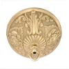 B&P Lamp Victorian Cast Brass Canopy, 5 1/2" Dia., Polished & Lacq. view 3