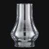 B&P Lamp 2 5/8 Inch by 10 Inch Clear Glass Lamp Chimney for Rayo & Central Draft Burners on Vintage and Antique Style Globes view 2