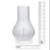 B&P Lamp 3 Inch by 10 Inch Clear Glass Oil Lamp Chimney for Vintage and Restoration of Antique Oil and Kerosene Lamps view 2