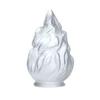 B&P Lamp 3 1/4" Fitter Satin Crystal Stalactite Pendant Shade, 4 5/8" Overall Diameter view 2