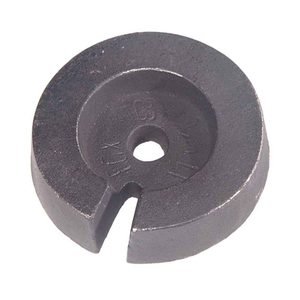 B&P Lamp Cast Iron Loader 2 Pound Weight, for Table Lamp Bases Counterweight 4 1/2 Inch Diameter