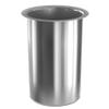 Countertop Utensil Holder Stainless Steel - 5.5 x 4.5" Stainless Steel Utensil Holder for Kitchen and Bars, Odor and Rust Resistant, Durable and Dishwasher Safe, Good for Home and Commercial Use view 1