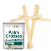 Concordia Supply Palm Crosses - 5" x 2.5" Dried African, Hand Held Cross Made with Palm Leaves for Palm Sunday, Easter, Children's Ministry & Other Church Events (Small, Pack of 50) view 1