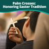 Concordia Supply Palm Crosses - 5" x 2.5" Dried African, Hand Held Cross Made with Palm Leaves for Palm Sunday, Easter, Children's Ministry & Other Church Events (Small, Pack of 50) view 4