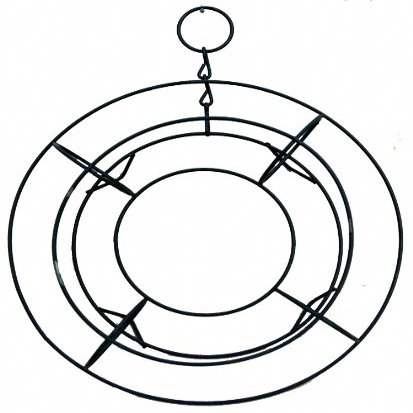 15" Wire Living Wreath Form