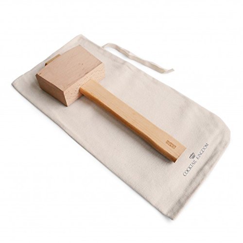 Cocktail Kingdom The "Schmallet" Ice Mallet and Lewis Bag Kit