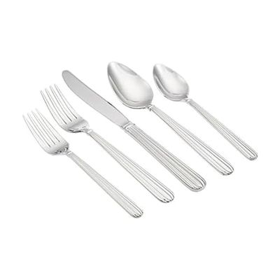 Mikasa, Italian Countryside Flatware Service for 4, 20 Piece Set, 18/0 Stainless Steel Silverware Set