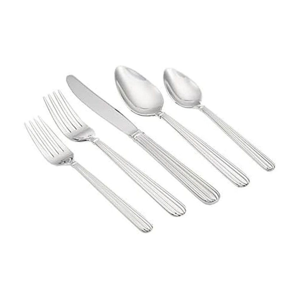 Mikasa, Italian Countryside Flatware Service for 4, 20 Piece Set, 18/0 Stainless Steel Silverware Set