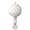 Hallmark Keepsake Christmas Ornament 2018 Year Dated Baby's First Rattle Year Dated Porcelain view 3