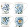 Lenox 833418 Butterfly Meadow Blue 4-Piece Mug Set view 1