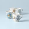 Lenox 833418 Butterfly Meadow Blue 4-Piece Mug Set view 3