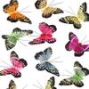 Butterfly Garland with Feather Wings - 9 Decorative Colorful Butterflies - Home Decoration - Crafting Accessories - Party Decorations - 45 Inches Long view 2