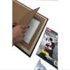 Creative Picture Frames 1420Bk-W Double Magazine Frame Holds Magazines Measuring 8 1/4 By 11-Inches, White/Black Core Matting With Installed Hangers (Measure-Your-Magazine) view 2