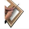 Creative Picture Frames 1420Bk-W Double Magazine Frame Holds Magazines Measuring 8 1/4 By 11-Inches, White/Black Core Matting With Installed Hangers (Measure-Your-Magazine) view 4