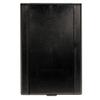 Full Door Central Vacuum Inlet Valve in Black view 1