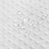 Barossa Design Waffle Weave Fabric Shower Curtain White, 71x72 view 4