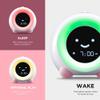 LittleHippo Mella: Kids Alarm Clock, Ready to Rise Children's Sleep Trainer, Night Light, Sound Machine and OK to Wake for Toddlers and Kids - Blush Pink (Updated 2025) view 2