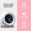 LittleHippo Mella: Kids Alarm Clock, Ready to Rise Children's Sleep Trainer, Night Light, Sound Machine and OK to Wake for Toddlers and Kids - Blush Pink (Updated 2025) view 4