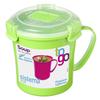 Sistema Microwave Medium Soup Mug | Microwave Food Container | 656 ml | BPA-Free | Minty Teal view 3