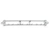 TRIPAR 4-Place Horizontal Black Plate Rack for Collectible Plates, Plaques, Dishes, & China view 1
