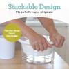 Euro Cuisine GY50 Greek Yogurt Maker with Ultra Fine Mesh Strainer Basket, BPA Free, Patented Greek Yogurt Strainer for Homemade Greek Yogurt (White) view 4