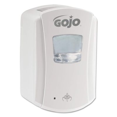 GOJO LTX-7 Touch-Free Foam Soap Dispenser, White, for 700 mL LTX-7 GOJO Foam Soap Refills (Pack of 1) - 1380-04