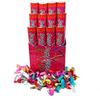 (12 Pack) Large (12 Inch) Confetti Cannons Air Compressed Party Poppers Indoor and Outdoor Safe Perfect For Any Party New Years Eve or Wedding Celebrations Shoot Streamers 10 Foot view 3