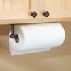 iDesign Steel Wall Mount Paper Towel Holder, The Orbinni Collection  3.30" x 13.15" x 2.50", Bronze view 2