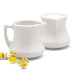 CARLISLE 456302 Creamer/Pitcher,White,2.9 oz.,PK 36