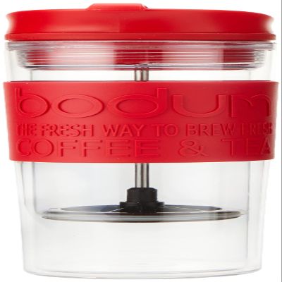 Plastic Insulated Double Wall Coffee and Tea Press
