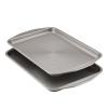 Circulon Nonstick Bakeware 2-Piece Baking Sheet, Bakeware Set, Gray view 1