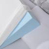 Sleep Philosophy Memory Foam Pillow Ergonomic Support Cushion with Machine Washable, Removable Super Soft Cover, White Wedge 22''L x 24''W x 7''H view 4