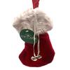 Monogrammed "A" Miniature Stocking view 2
