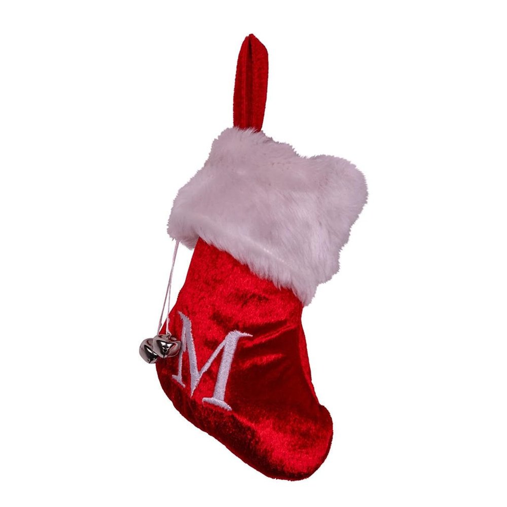 Dyno Christmas Decoration Mini Stocking Red Velvet 1 pk
