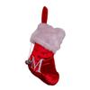 Dyno Christmas Decoration Mini Stocking Red Velvet 1 pk view 1