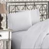 Elegant Comfort 1500 Premier Hotel Quality 4-Piece Bed Sheet Sets, Deep Pockets - Luxurious Wrinkle Free & Fade Resistant, California King, White view 1
